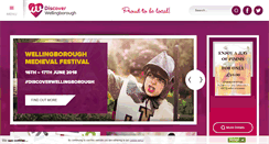 Desktop Screenshot of discoverwellingborough.co.uk